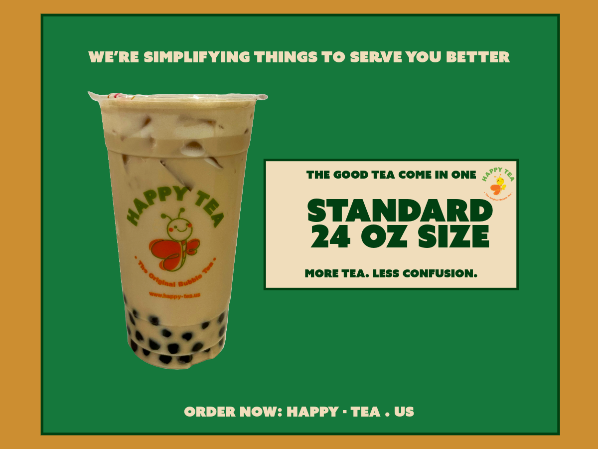 Big Sips Only at Happy Tea! – Happy Tea